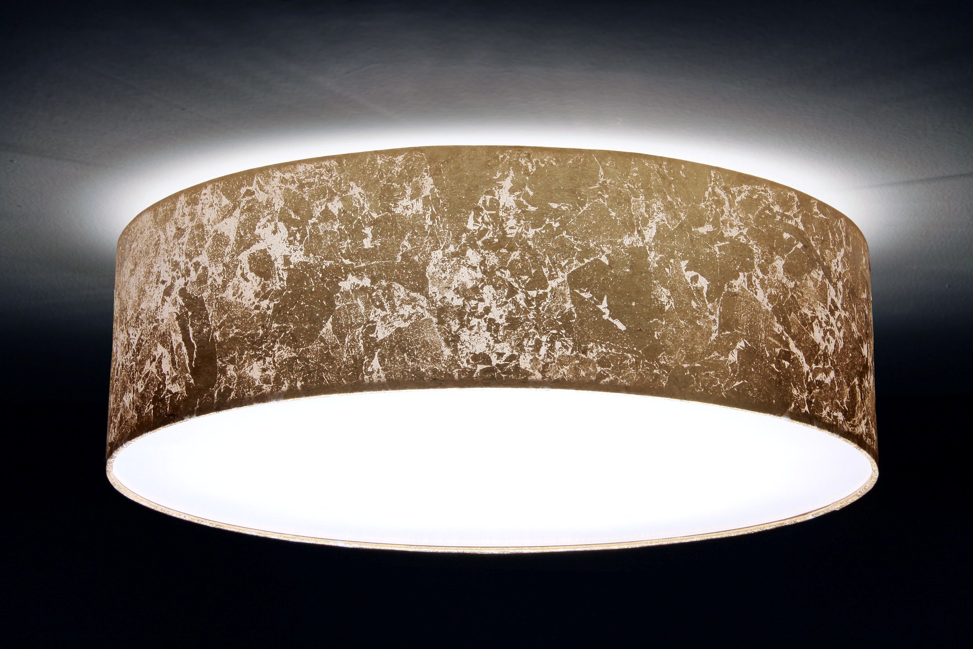 Deckenleuchte Blattgold - Leuchtenmanufaktur Brodauf